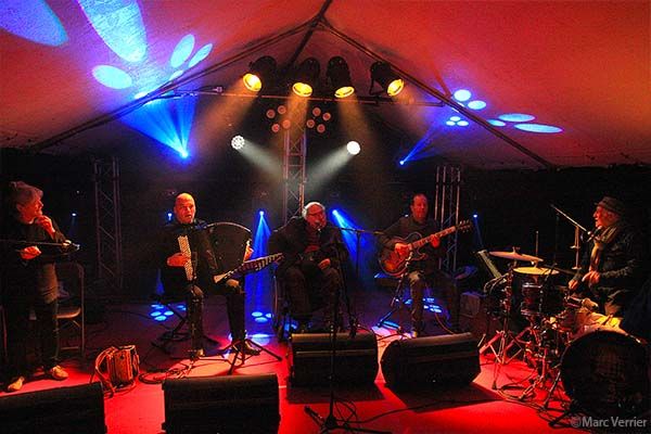 concert bal de Marc Perrone, André Minvielle, à la salle Mosaic à Lisieux
