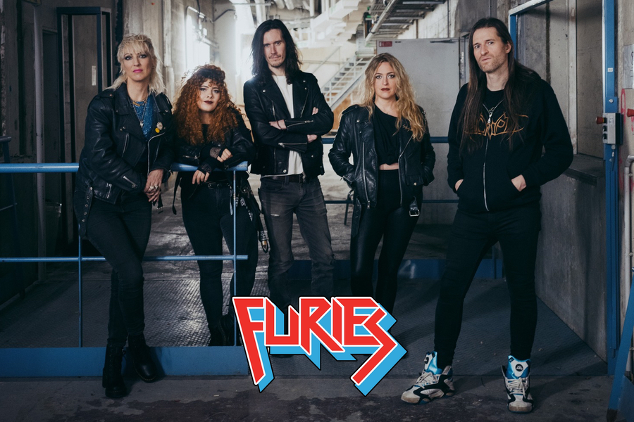 FURIES, Heavy Métal en concert gratuit à Lisieux le 14 juin 2025. Rose Métal.